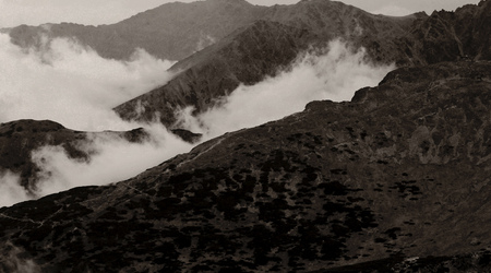 Widok z Kopy Kondrackiej – Tatry, Polska