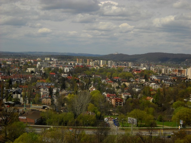 Nad dachami Krakowa