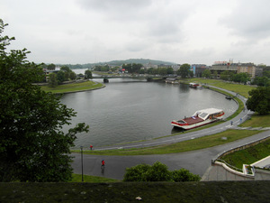 panorama na Wisłę