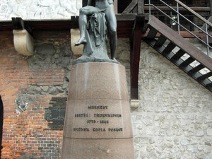 Kopia Merkurego w Zaułku Książąt Czartoryskich