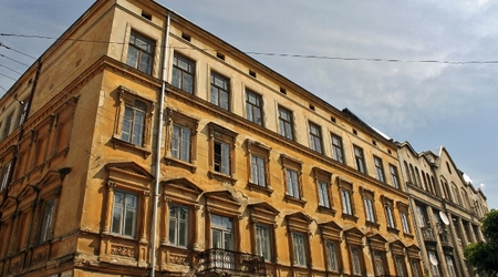 stare kamienice – Lwów, Ukraina