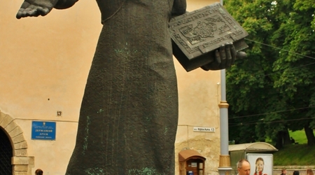 pomnik Iwana Fedorowa – Lwów, Ukraina