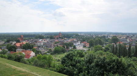 Panorama miasta – Golub-Dobrzyń, Polska