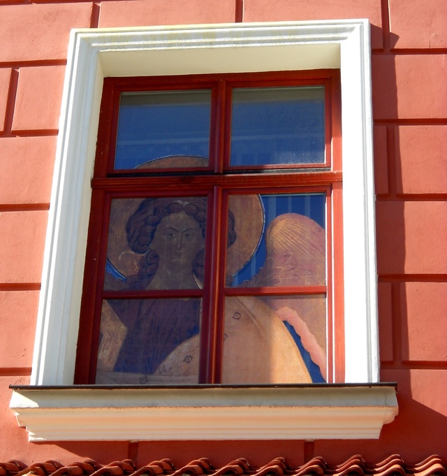 Anioł w oknie