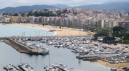Blanes   port – Tossa de Mar, Hiszpania