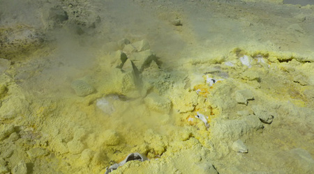 Fumarole – Vulcano, Włochy