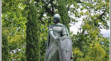 Guimarães, pomnik Alfonsa I Zdobywcy – Guimaraes, Portugalia