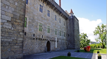Guimarães, Pałac książąt Bragançy – Guimaraes, Portugalia