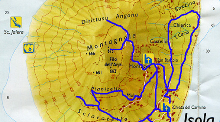 Mapka mojej wędrówki – Alicudi, Włochy