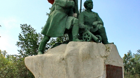 pomnik rewolucjonistów – Irkuck, Rosja