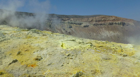 Fumarole – Vulcano, Włochy