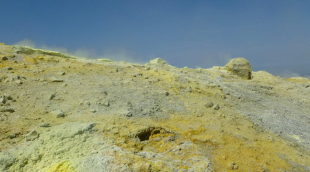 Fumarole – Vulcano, Włochy