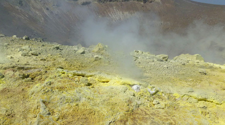 Fumarole – Vulcano, Włochy