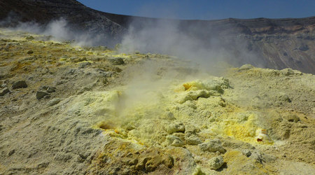 Fumarole – Vulcano, Włochy