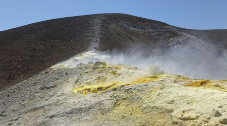 Fumarole – Vulcano, Włochy