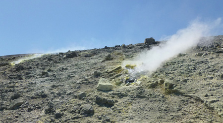 Fumarole – Vulcano, Włochy