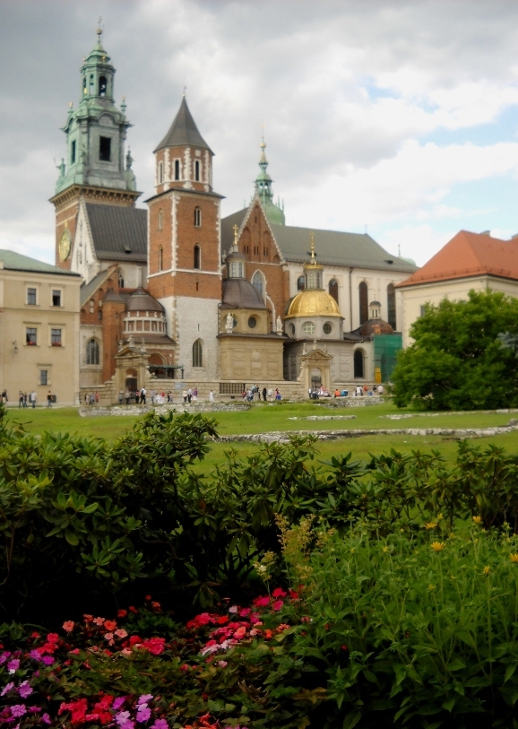 Wawel - widok na katedrę