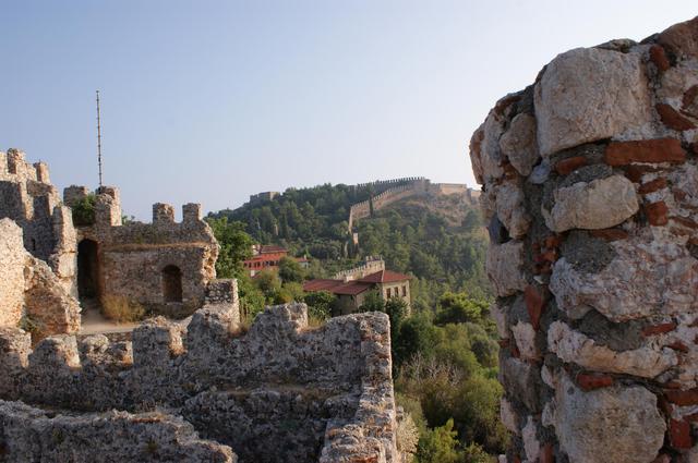 Alanya- ruiny zamku 