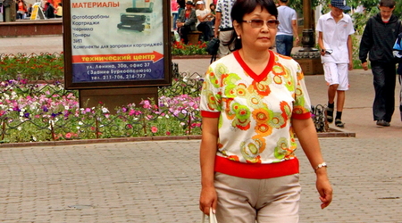 na ulicy Lenina – Ułan-ude, Rosja