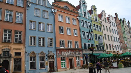 kamieniczki na Długim Targu – Gdańsk, Polska