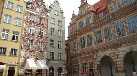 kamieniczki na Długim Targu – Gdańsk, Polska