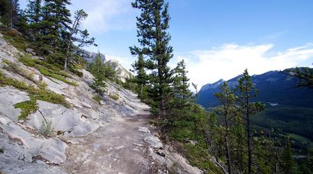 W drodze na szczyt Mountain Tunnel – Park narodowy banff, Kanada