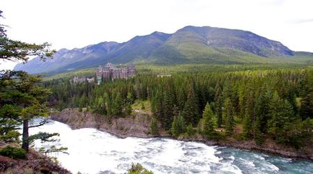 2012 08 Spacer wzdłuż rzeki Bow – Park narodowy banff, Kanada