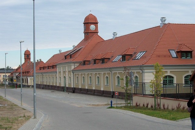 Ostróda odbudowane Biale Koszary
