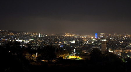 Barcelona nocą – Costa Brava, Hiszpania