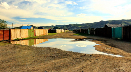 ulice Karakorum – Mongolia