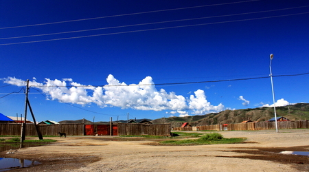 ulice Karakorum – Mongolia