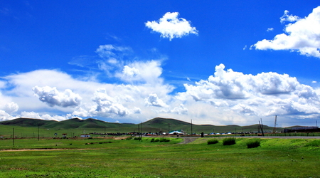 krajobraz Karakorum – Mongolia