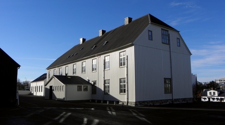 jesień w centrum – Reykjavík, Islandia