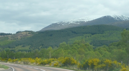 Ośnieżony Ben Nevis 1 – Fort William, Wielka Brytania