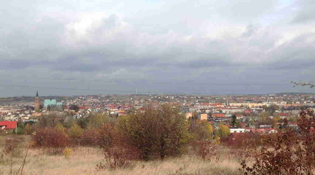 panorama Olkusza – Polska