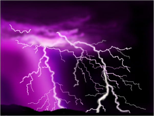 Flashes of lightning rolls of thunder124312342134