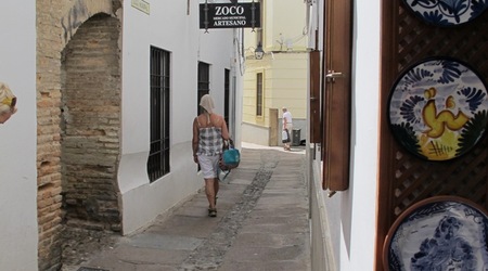 Uliczka w Cordobie – Mijas, Hiszpania