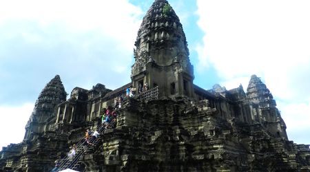 Turyści – Siem Reap, Kambodża