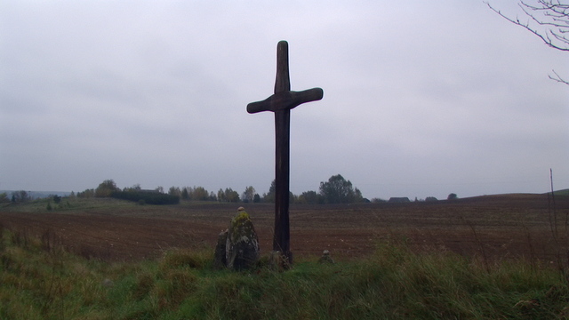 Ozierany Małe. Krzyż pożegnalny.
