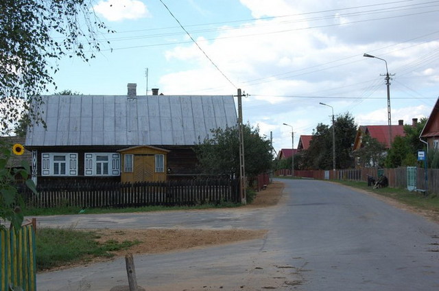 Ciełuszki - zjazd do rzeki Narew