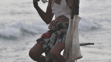 Rybacy z koggali 05 – Koggala, Sri Lanka