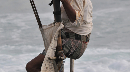 Rybacy z koggali 07 – Koggala, Sri Lanka