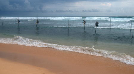 Rybacy z koggali 13 – Koggala, Sri Lanka