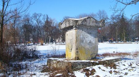 Pomnik na wyspie – Zwierzyniec, Polska