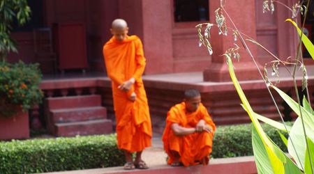 Mnisi – Phnom Penh, Kambodża