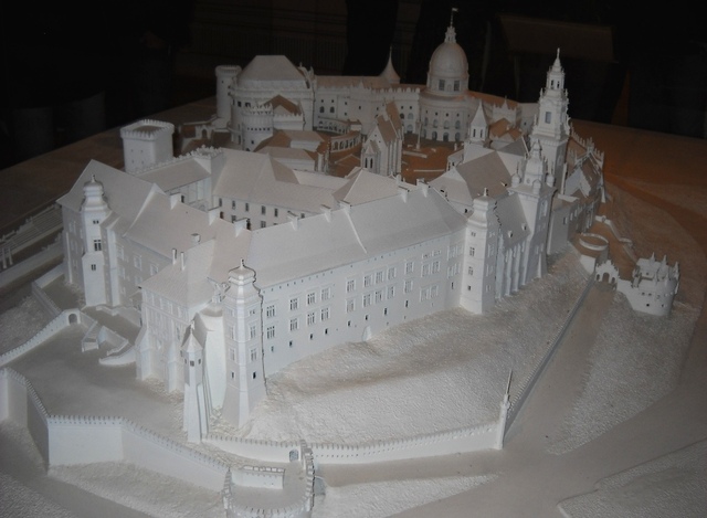 Wawelski Akropolis - makieta