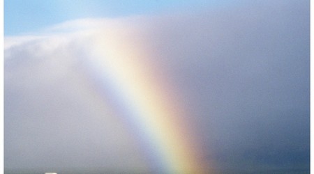 tęcza – Akureyri, Islandia
