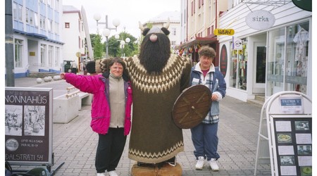 Akureyri - uliczka – Islandia
