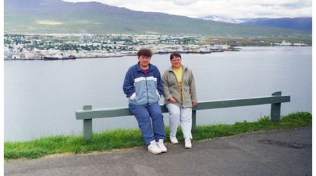 widok na Akureyri – Islandia