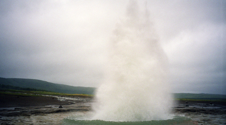 gejzer – Thingvellir, Islandia